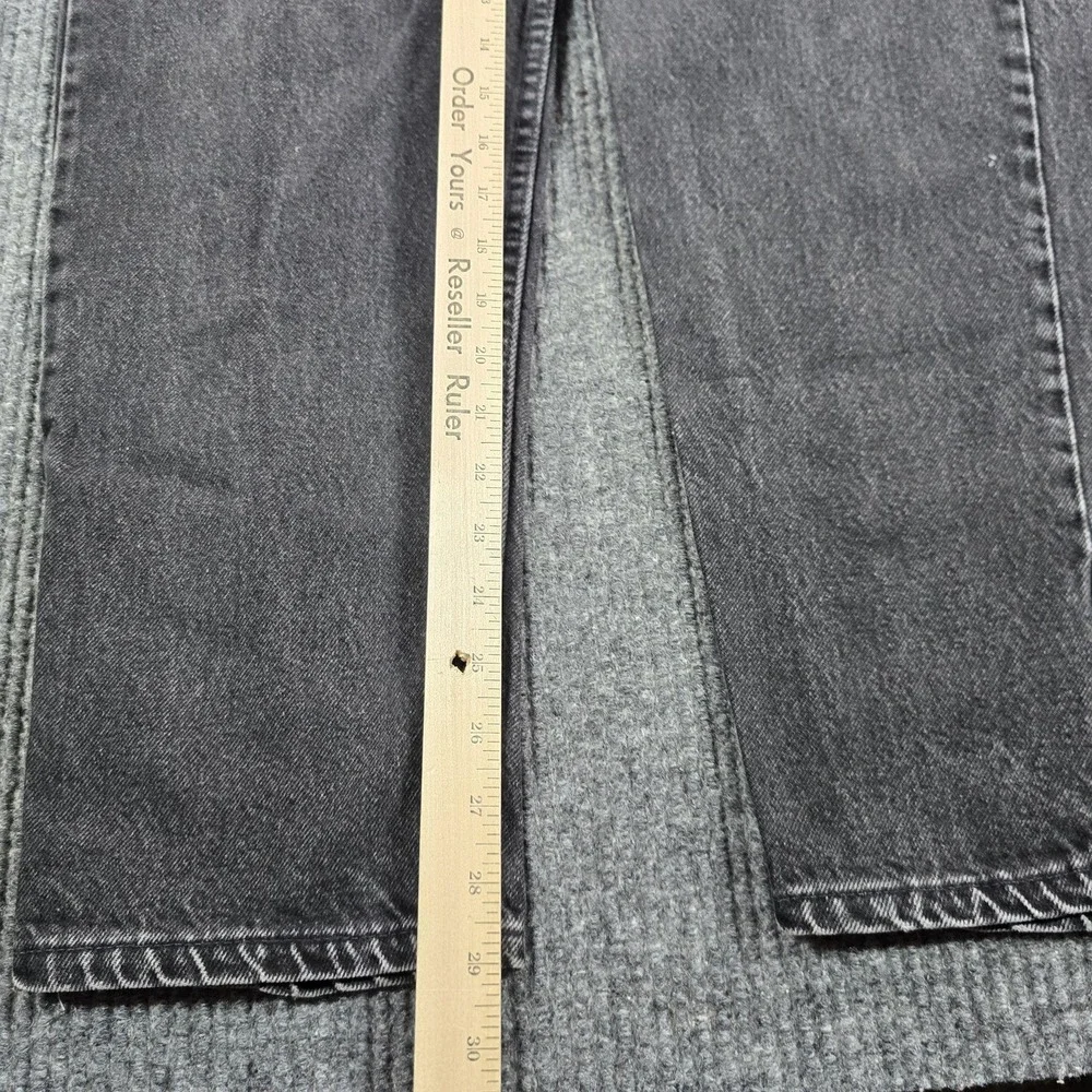VTG Levi's 550 Jeans Mens 36x32 Gray Relaxed Tapered Orange Tab USA 32x29